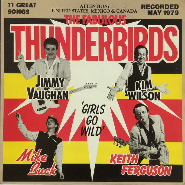The Fabulous Thunderbirds – Girls Go Wild LP