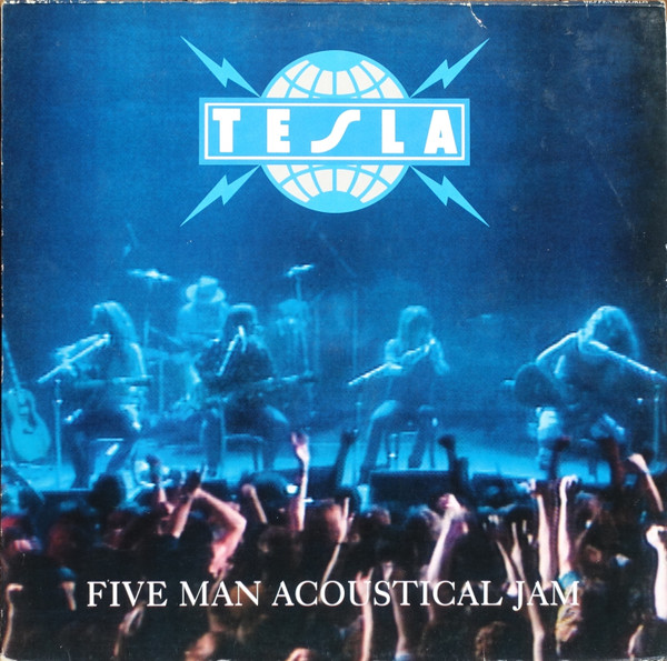 Tesla – Five Man Acoustical Jam original lp 33 rpm