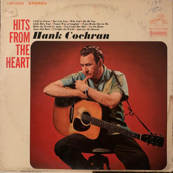 Hank Cochran – Hits From The Heart LP