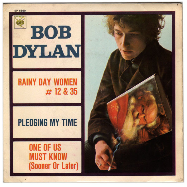 Bob Dylan ‎– Rainy Day Women # 12 & 35 single spain +vg + vg +