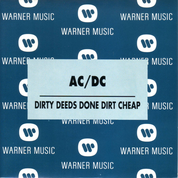 AC/DC - Dirty Deeds Done Dirt Cheap NM NM